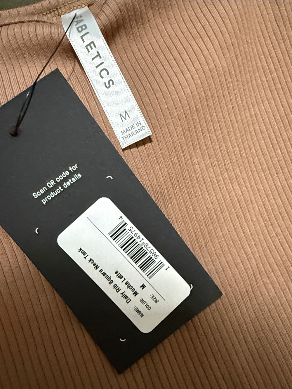 Fabletics Daily Rib Square Neck Tank - Picture 6 of 7